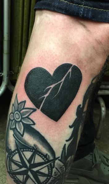 Broken Heart Tattoo Designs For Men Heart  Fans Share