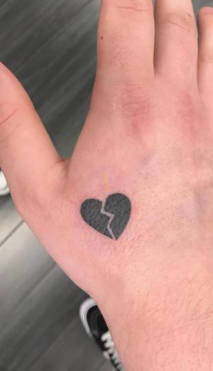 Heart Broken Tattoo Quotes QuotesGram