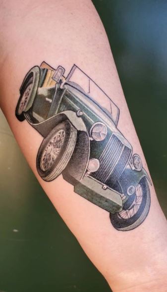 101 Best Car Tattoo Ideas Youll Have to See to Believe  Outsons