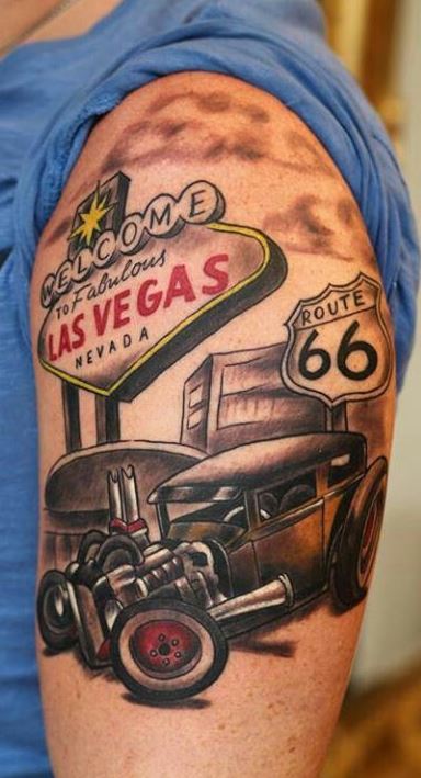 Car Tattoos for Men  Ideas and Inspiration for Guys