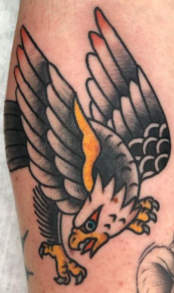 American Traditional Eagle Tattoo Flash flash tattooflash tattoo  Eagle  tattoos Traditional tattoo art Traditional eagle tattoo