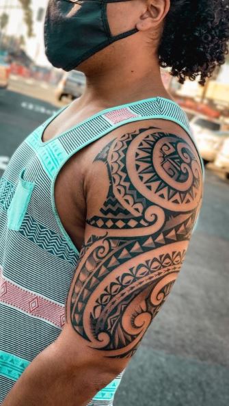 Hawaiian tribal tattoo sleeves HD wallpapers  Pxfuel
