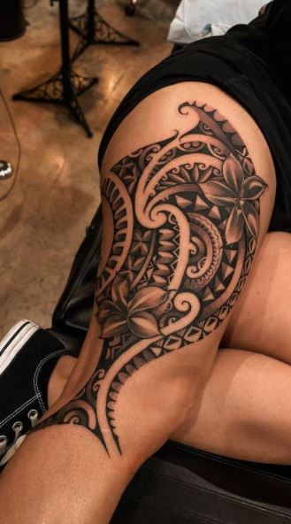 50 Hawaiian Tribal Tattoos - Designs, Ideas & Meaning - Tattoo Me Now