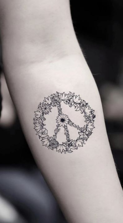 15 Best Peace Tattoo Designs to Enhance Your Beauty