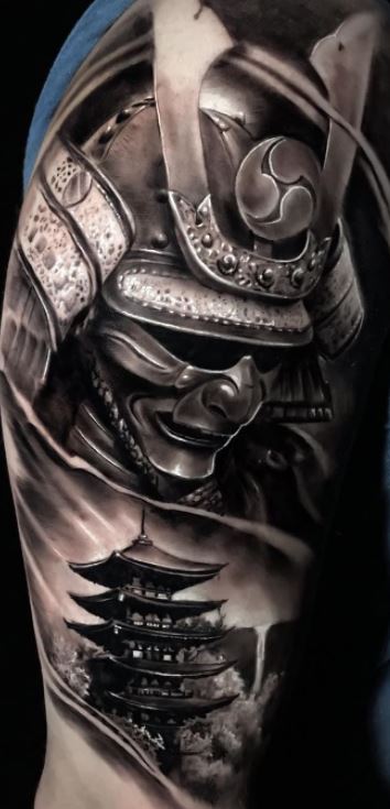 Samurai Japanese Tattoo by George Bardadim, Japanese tattoos Brooklyn