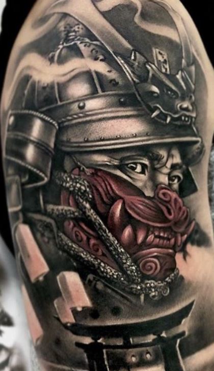 Tattoo Ideas - Black and Grey | Colour Tattoo | Oriental | Two Guns Tattoo  Bali