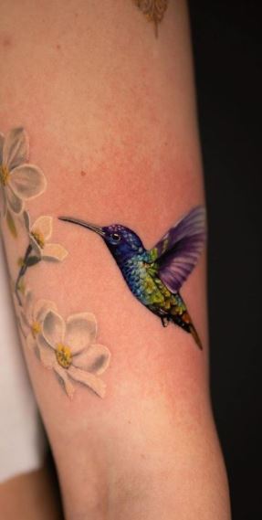 55 Amazing Hummingbird Tattoo Designs  Art and Design