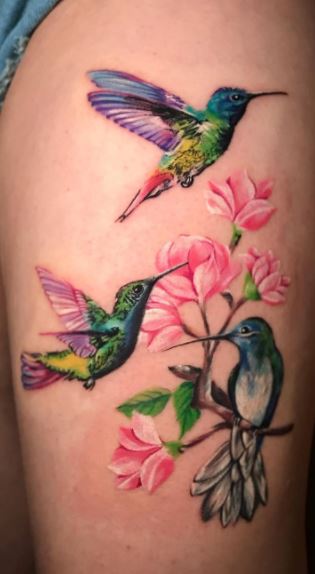 72 Intricate Hummingbird tattoos designs found in different styles