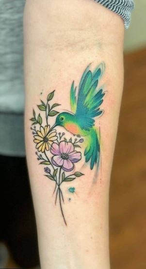 Hummingbird Tattoo  Headless Hands Custom Tattoos