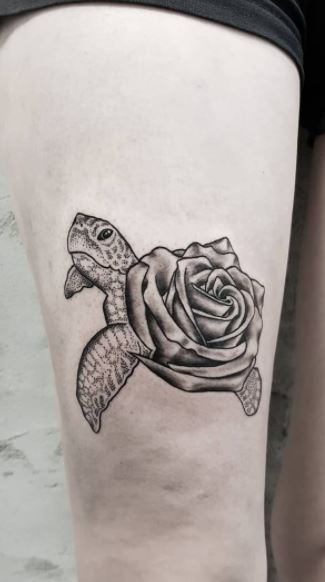 Turtle Power 30 Sea Turtle Tattoo Ideas for Women  Men in 2023