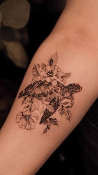 Top 40 Magnificent Sea Turtle Tattoo Design Ideas 2023 Update  Tattooed  Martha