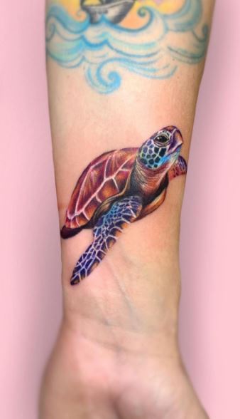 29 Cute Sea Turtle Tattoo Designs  The XO Factor