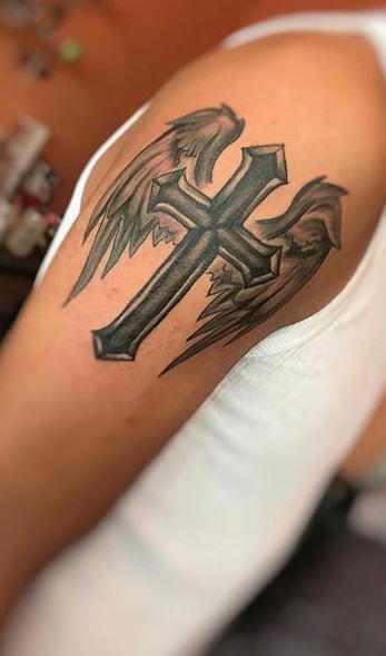 85 Amazing Cross Tattoos, designs, and ideas