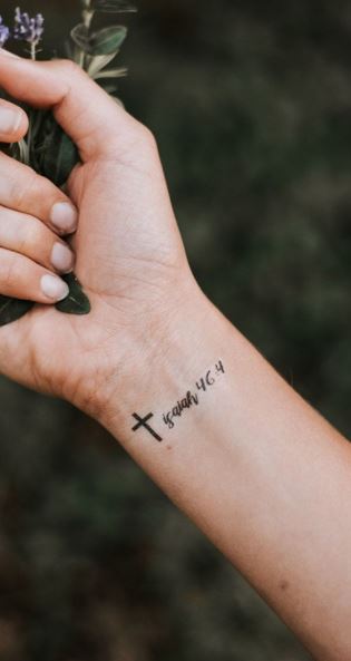 50 Unique Small Cross Tattoo Designs  Simple and Lovely yet Meaningful