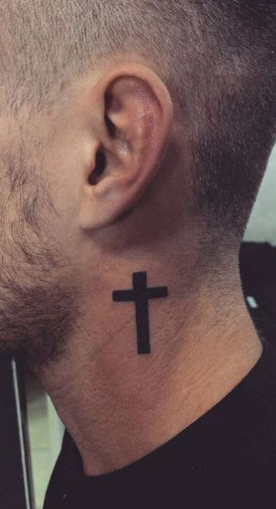 big cross neck tattoo ideasTikTok Search