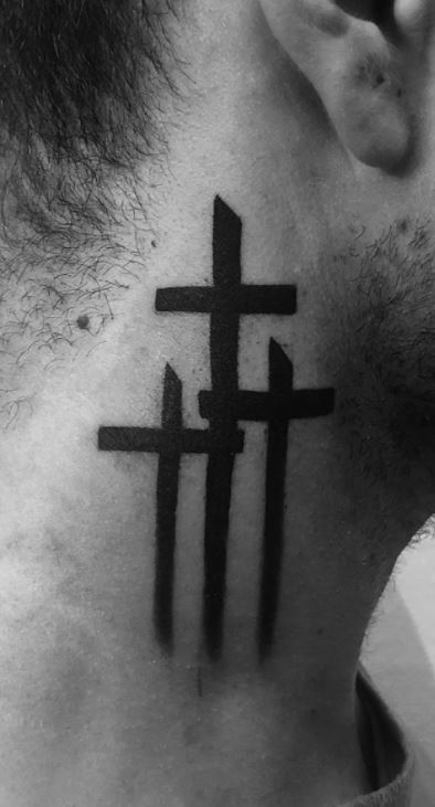 10 Best Neck Cross Tattoo IdeasCollected By Daily Hind News  Daily Hind  News