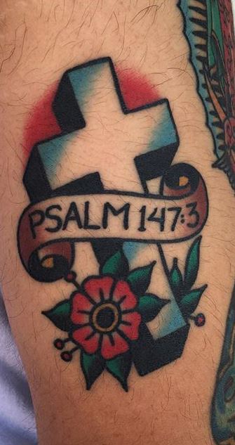 Share more than 81 american traditional cross tattoo - thtantai2