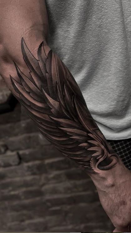 17 Awesome Angel Wing Tattoos