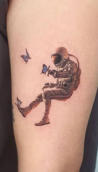 Astronaut tattoo HD wallpapers  Pxfuel