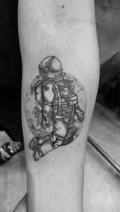 65 Trendy Astronaut Tattoos, Ideas and Meanings - Tattoo Me Now