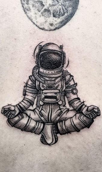 65 Trendy Astronaut Tattoos, Ideas and Meanings - Tattoo Me Now