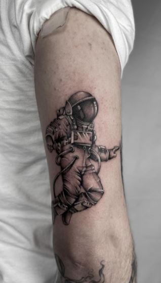 75 Super Cool Astronaut Tattoo Ideas As Inspired Body Art  Psycho Tats