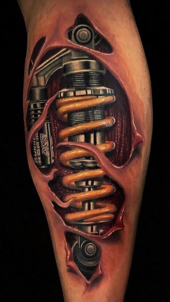 65 Unique Biomechanical Tattoos Designs  Ideas  Tattoo Me Now