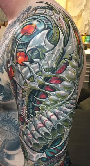 Biomechanical Tattoos  TrueArtists