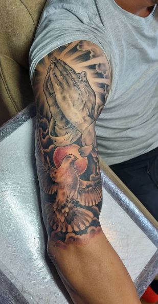 New upper arm tattoo thanks to Ramon Marquez of Certified Tattoo Studios,  Lakewood, Colorado : r/tattoos