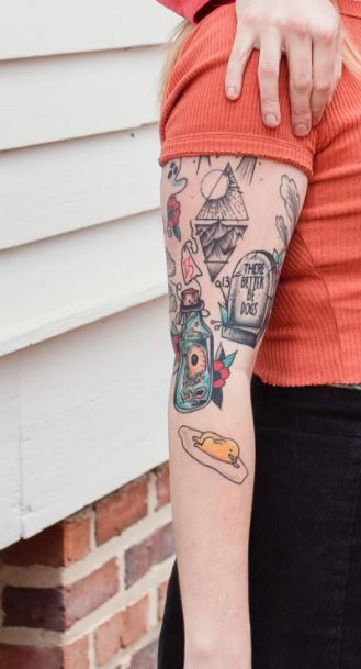 25 Perfect Patchwork Tattoos And Patchwork Tattoo Sleeves