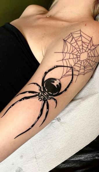 123 Spider Web Tattoo Ideas To Obtain Positive Growth In 2023