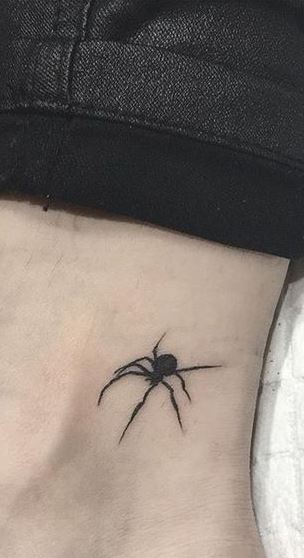 Share 98+ about simple spider tattoo super cool .vn