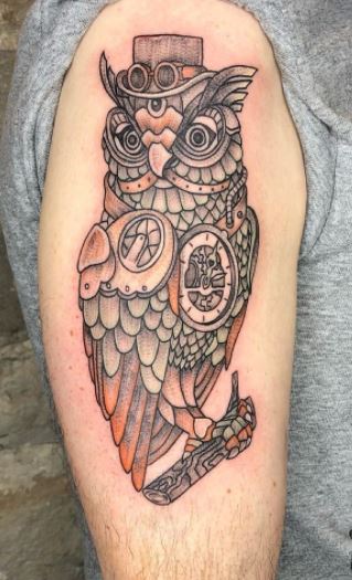 75 Steampunk Tattoos For The Hardcore Steampunk Fans - Tattoo Me Now