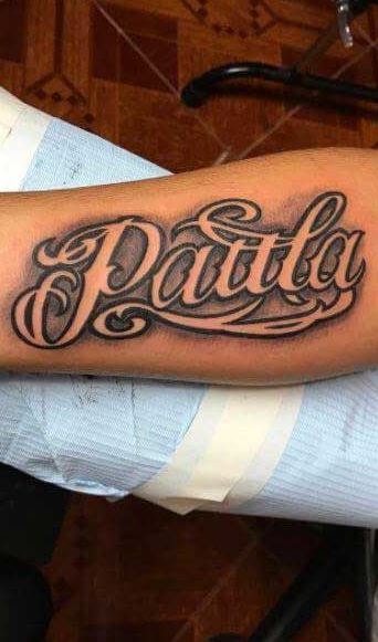 Name Tattoos - Cool Examples, Font Recommendations & Designs