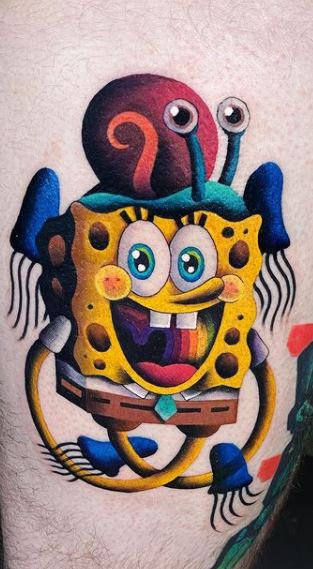 200 Unique New School Tattoos, Designs, & Ideas - Tattoo Me Now