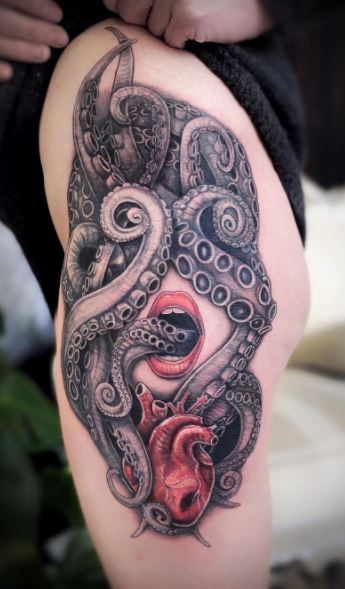 Octopus Tattoo Design and Meaning  95 Ideas