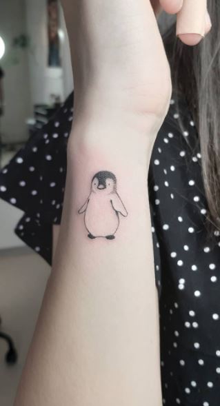 The first of many penguin tattoos   rpenguin