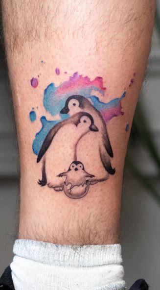 Cutest tattoo ever  Penguin tattoo Tattoos Love tattoos