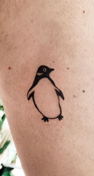 50 Penguin Tattoo Designs For Men  Aquatic Bird Ink Ideas  Penguin tattoo  Tattoo designs men Ankle tattoo men