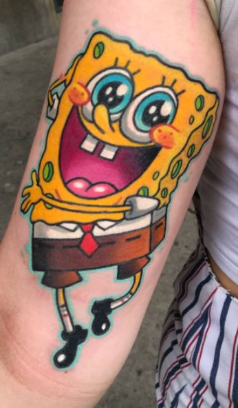 Spongebob Tattoos  Tattoo Artists  Inked Magazine