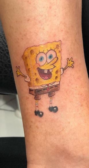 Spongebob And Patrick Best Friends Tattoo