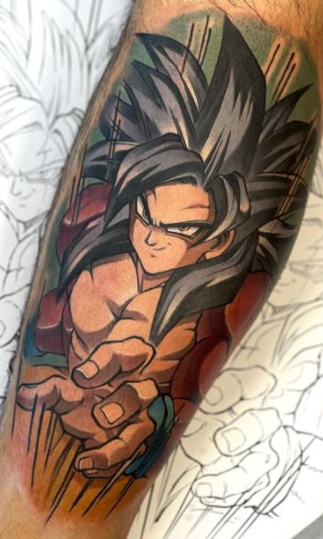 Tattoo uploaded by Troy Slack  Super Saiyan Goku Ss3 Goku tatuagem  tatuaje tatouage tetoviranje tätowieren Dövme tatuering tatoeëren  tatu tattoo tattoos ink inked dbz dragonballz dbztattoo dragonball  goku supersaiyan saiyan anime 