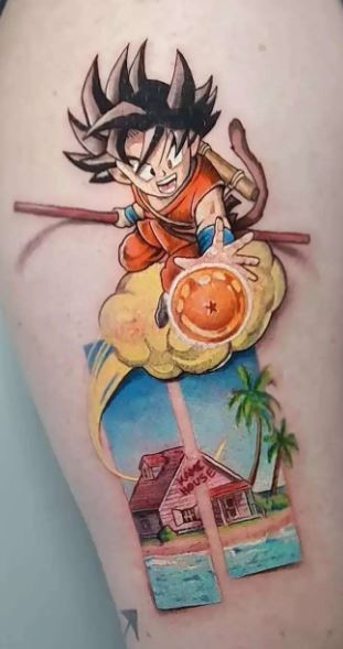  Impresionantes tatuajes de Goku para fanáticos de Dragon Ball Z