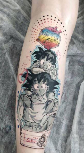 Super Saiyan 3 Goku by  FK Irons Tattoo Machines  Facebook