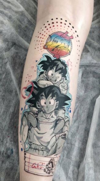 60 Awesome Goku Tattoos For Dragon Ball Z Fans  Tattoo Me Now