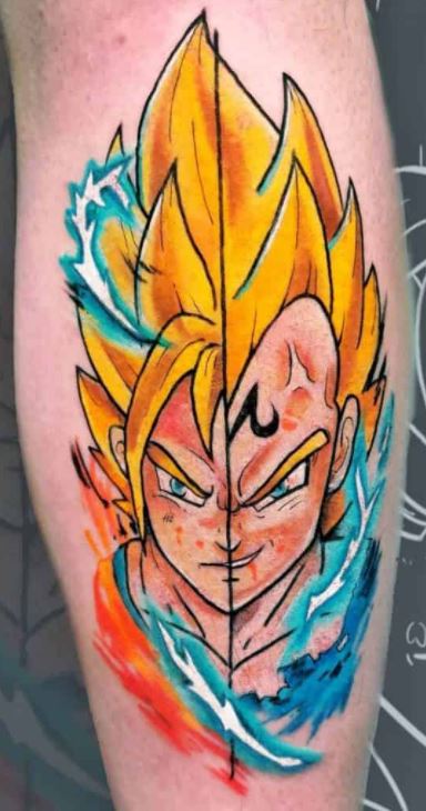 Tattoo uploaded by Ireysha Negron • Vegeta tattoo!!! • Tattoodo