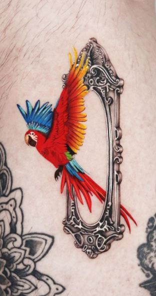 30 Adorable Parrot Tattoo Designs You will Love  Art and Design