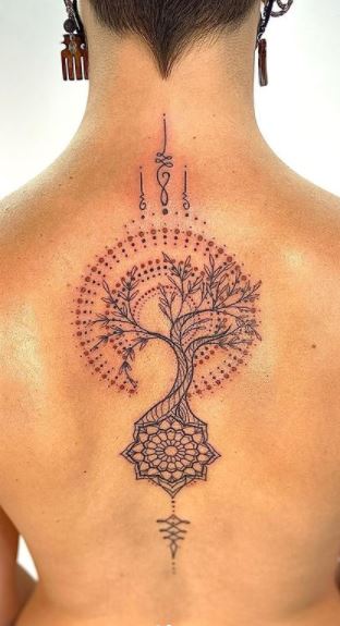 Pin by Amanda on Tattoos | Circle tattoo, Tree of life tattoo, Circle tattoo  design