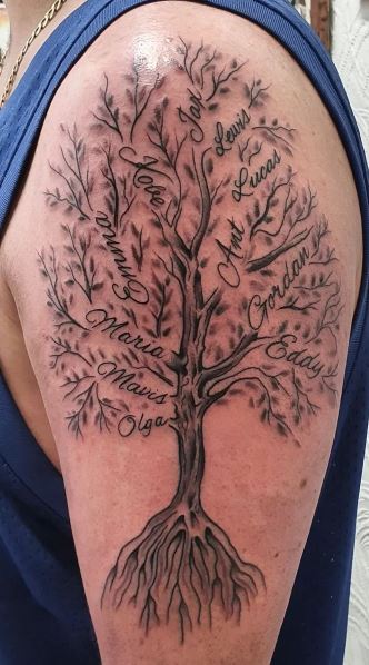 Matching family tree tattoos  FMagcom