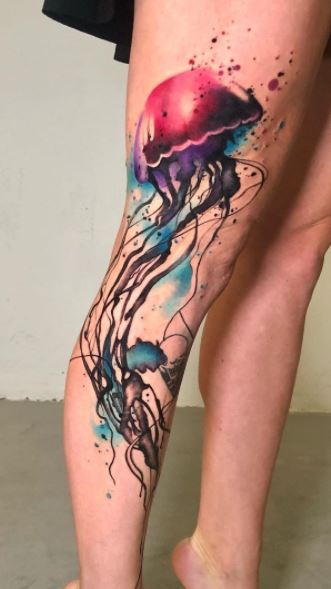 100 Memorable Jellyfish Tattoo Designs for Men [2024 Guide] | Jellyfish  tattoo, Tattoo designs men, Tattoos